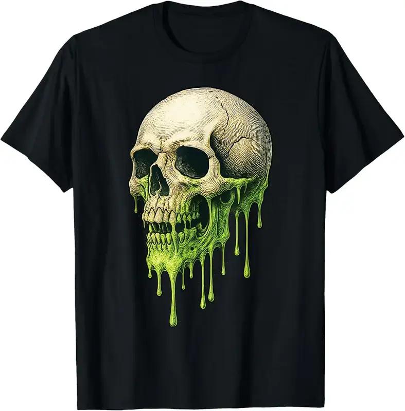Camiseta con diseño de calavera