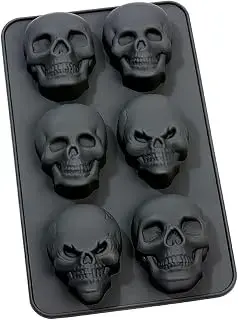infinite by GEDA LABELS 13657 - Molde para magdalenas, diseño de calaveras