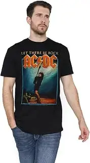 AC/DC · ACDC Let There Be Rock Unisex T Shirt Camisa Unisex Adulto (Pack de 1)