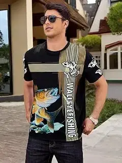 Camiseta de manga corta con estampado de calavera para hombre, estilo gótico, para uso casual y eventos temáticos