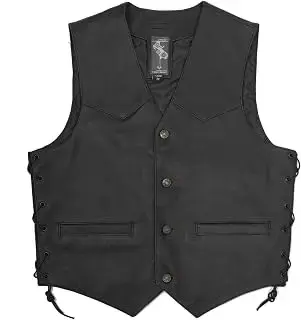 Chaleco A-pro unisex de estilo chopper