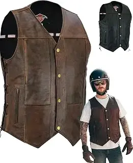 Chaleco Texpeed para hombre con laterales trenzados