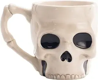 Bico skull coffee and tea mug