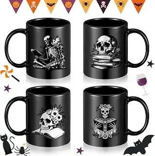 Potchen Christmas skeleton mug set