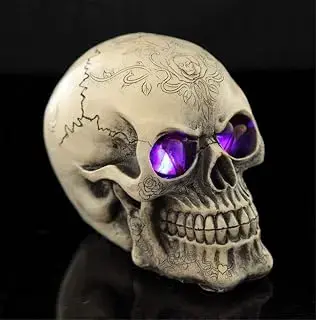 Skull LED table light