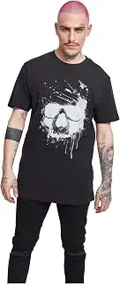 Waterpaint Skull Camiseta Hombre (Pack de 1)