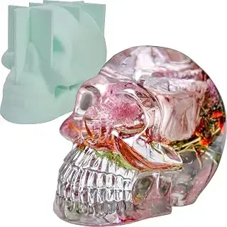 Molde extragrande de calavera para resina