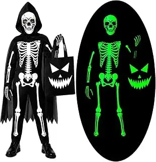 Mono infantil de huesos y calavera