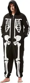 Mono unisex de esqueleto para adultos