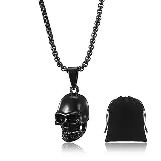 Colgante de calavera de estilo gótico