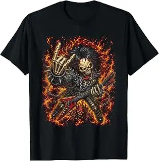 Camiseta Metalhead con calavera